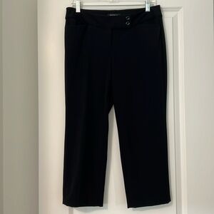 8P Black Crop Pant